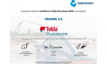 Acreditación Tekla Structures 2018i